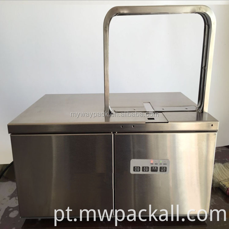Máquina de amarração de alface espargos/máquina de lavar vegetais semiautomática
